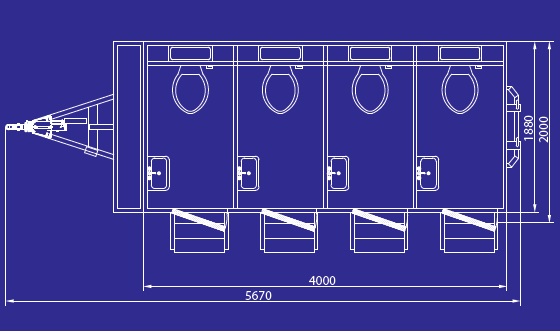 Luxliner Mobile Toilets Technical Design